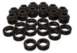 Energy Suspension Hyper-Flex Polyurethane Body (Cab) Mount Set for 1995-1999 GMC C2500 Suburban, Yukon XL 2WD - Black