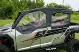 Seizmik Soft Upper Doors for Polaris General XP 4 1000 - Waterproof Marine-Grade Enclosures with Tinted Windows and Roll-Up Design