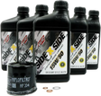 Klotz Sidexside Oil Change Kit 15W50 with Oil Filter for Yamaha YXZ 1000 R and SE Models