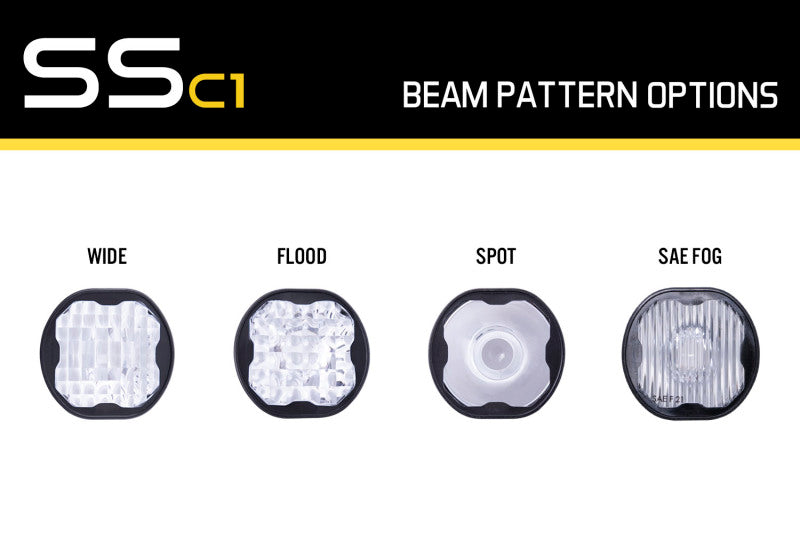 Diode Dynamics Stage Series C1 Lens Wide Clear