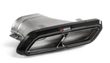 Akrapovic Evolution Tail Pipe Set for 2018 Mercedes Benz E63 W213 – High Gloss Carbon Finish