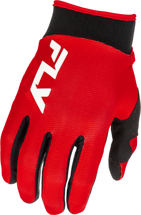 Fly Racing F 16 Gloves Red/Black/White Medium – Versatile Motorcycle Riding Gloves for Sport and Touring