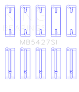 King Engine Bearings Honda L13A4/L15A (Size +0.50mm) Main Bearing Set