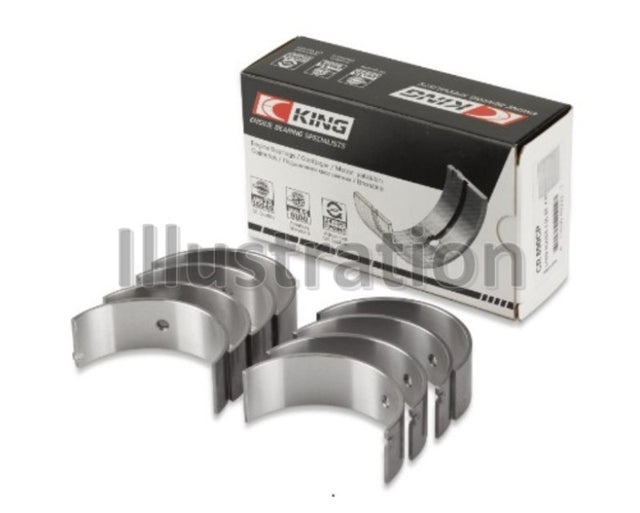 King Engine Bearings Hyundai G4ED/ G4AE/ G4EK/ G4FK (Size 1.0) Connecting Rod Bearing Set