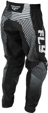 Fly Racing Youth F 16 Pants Black/White Size 22 – Durable Motorcycle Pants with Mesh Liner for Youth Riders