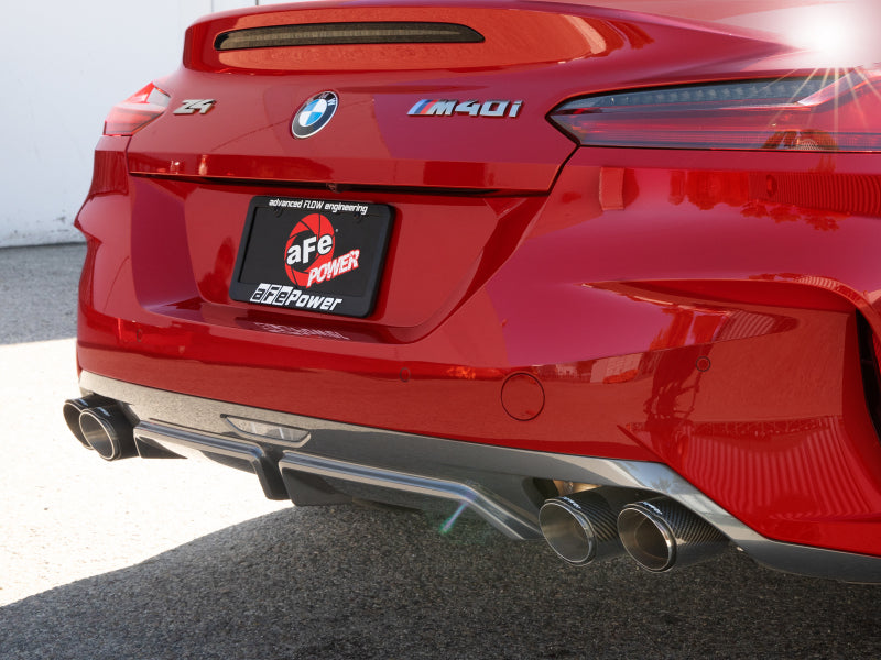 aFe MACH Force-XP 3 Inch to 2-1/2 Inch Stainless Steel Cat-Back Exhaust System for BMW Z4 M40i (G29) 2019-2025 with B58 Turbo Engine