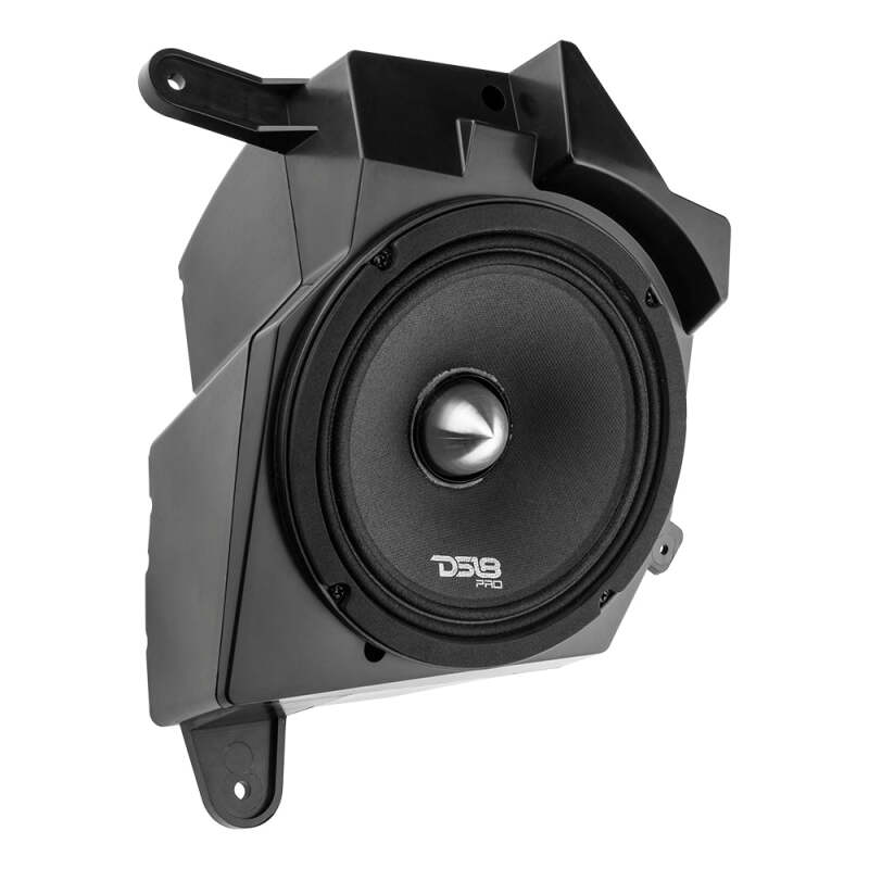 DS18 Jeep JL/JLU/JT Dash Enclosure with 2x 6.5-inch Speakers and 2x PRO-FR6NEO Speakers – Fits Jeep Wrangler JL, JLU, Gladiator JT