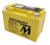 MOTOBATT MBTZ14S Sealed AGM Motorcycle Battery — Compatible with Harley Davidson, Honda, Yamaha, Kawasaki, and Suzuki