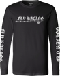 Fly Racing Barbed Wire Long Sleeve Black Shirt - XL Fit for Off-Road and Motocross Bikes