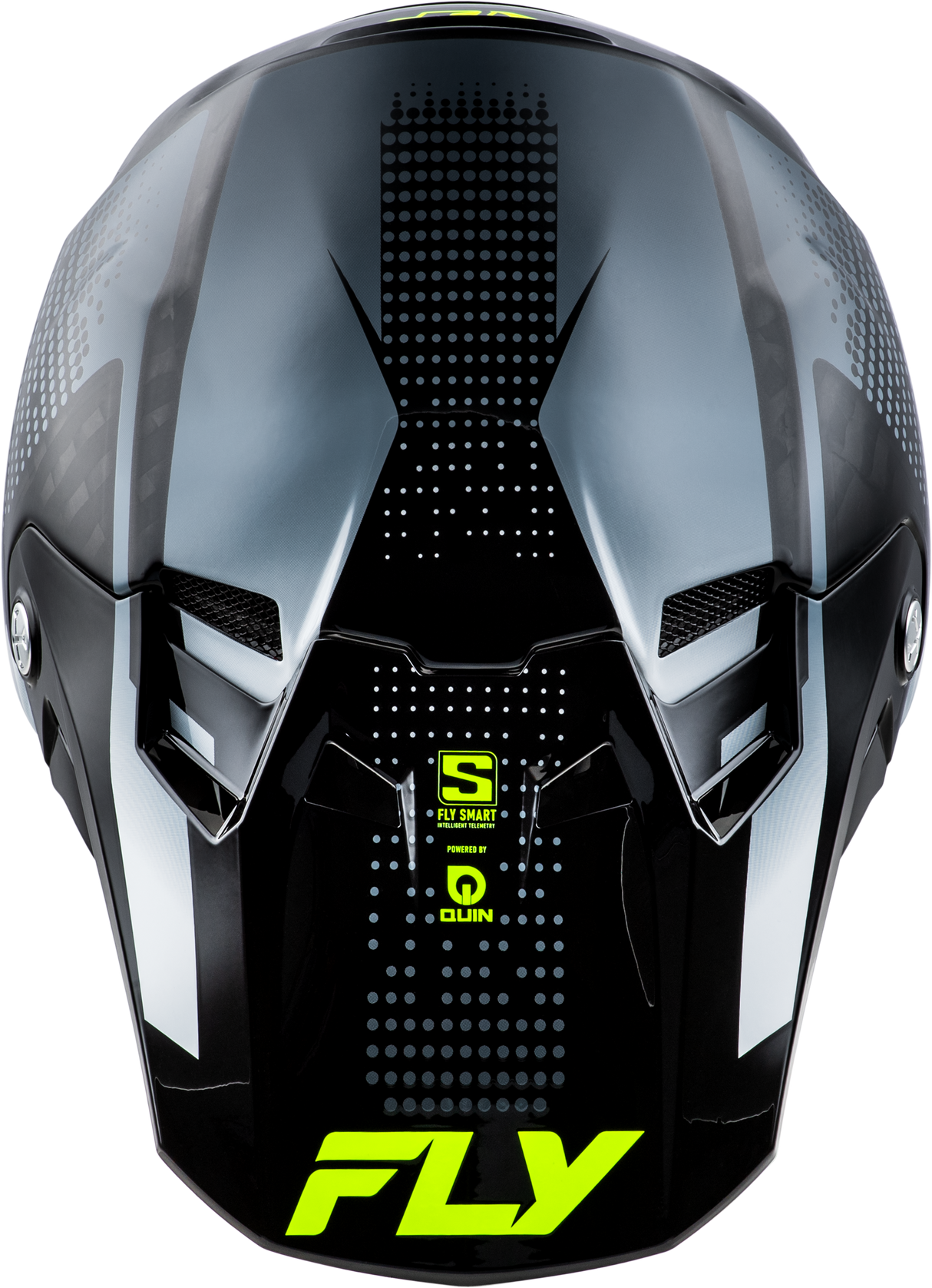 Fly Racing Formula S Carbon Protocol Helmet for ATV, MX, and Off-Road Vehicles - Black, Carbon/Grey, XL