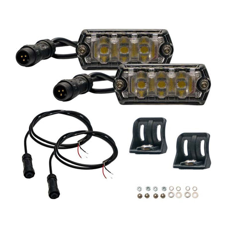 Nacho Lighting Nano Chase Light - White by Nacho Offroad Technology, Part Number NAN112