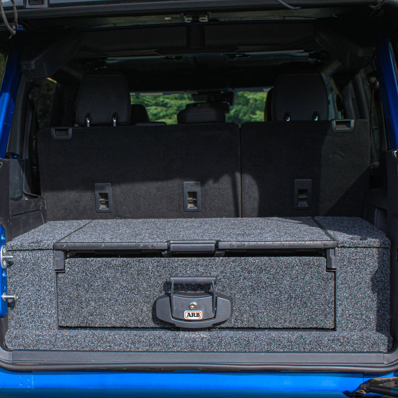 ARB Outback Solutions Cargo Drawer Kit for Ford Bronco 4-Door – R/Drawer Kit with Roll Top and Custom Fitment