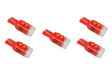Diode Dynamics 194 LED Bulb HP5 - Red (five)