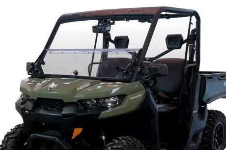 Seizmik Versa Fold Hard Coated Windshield for Can-Am Defender HD10 and HD8 Models