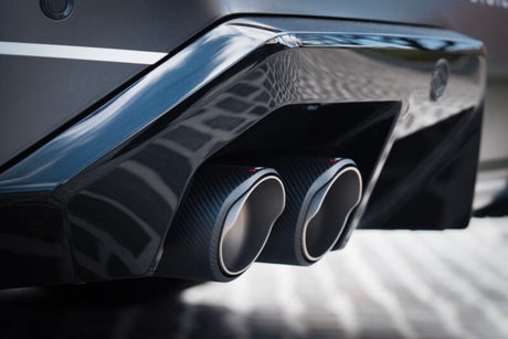 Akrapovic 2024+ BMW M5 G90/G99 Round Carbon Fiber Tail Pipe Set