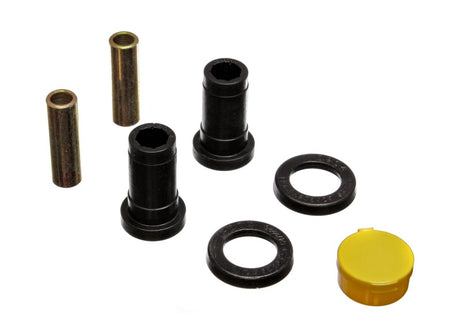 Energy Suspension Control Arm Bushing Set for Toyota Corolla, Celica, Cress, 78-86 – Front Lower, Black, Hyper-Flex Polyurethane