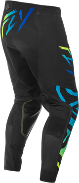 Fly Racing Evolution DST Zen Pants Black/Blue/Hi Vis Size 32 for Off-Road and Motocross Vehicles