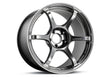 Advan RG-4 18x9.5 +38 Hyper Black Ring Wheel for Honda Accord, Toyota Camry, Mazda 6, and More - 5x114.3 Bolt Pattern