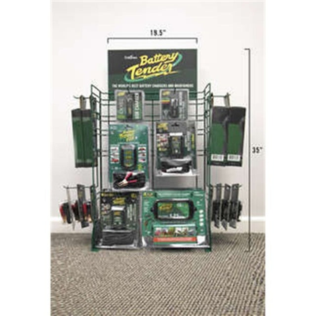 Battery Tender Counter Display for Powersports Battery Management