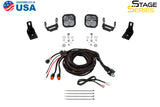 Diode Dynamics 2022+ Ford Maverick SS3 Sport Stage Series Ditch Light Kit Pro Yellow Combo