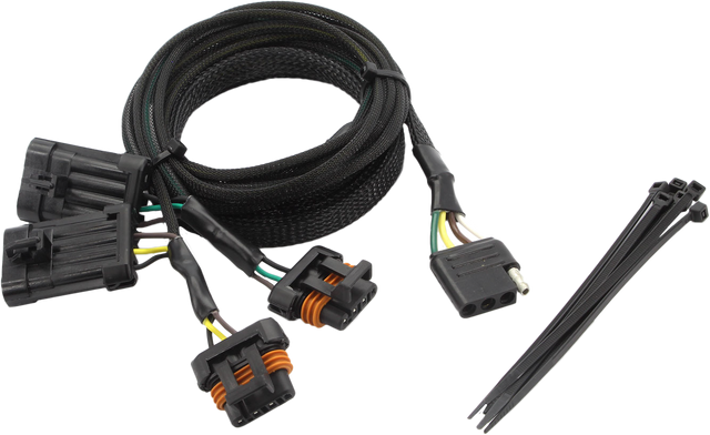 XTC Power Products 4 Pin Trailer Light Adapter for Polaris Ranger XD 1500 (2024 Models)