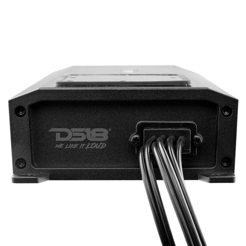 DS18 NXL-X1200.8D 8-Channel Class-D Power Amplifier for Powersports Vehicles with IP67 Waterproof Rating