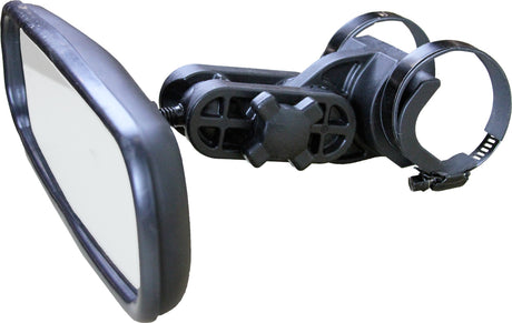 ATV TEK Clearview UTV Mirror Black with 360° Adjustable Ball Mount for All Tubular Roll Cages 1"-2.5" – Fits Polaris RZR, Can-Am Maverick, Yamaha YXZ, and More