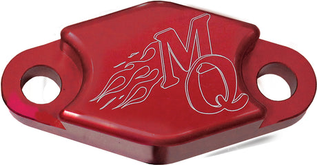 MODQUAD PB-1RD Brake Block Off Plate (Red) for Honda TRX400X and TRX400EX Models