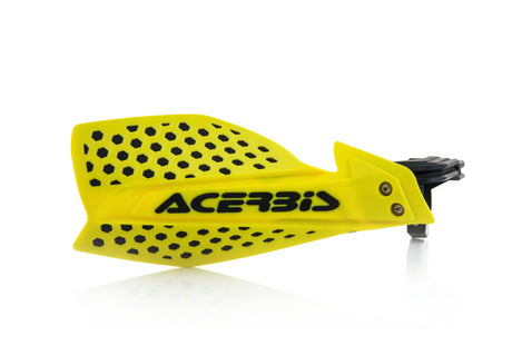 Acerbis X-Ultimate Handguard Part Number 2645481017 for Powersports Vehicles - Yellow/Black