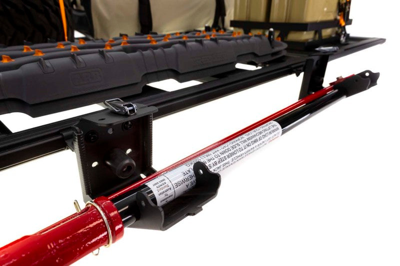 ARB BaseRack Hi-Lift Jack Holder Part Number 1780280 for Universal Roof Rack Compatibility