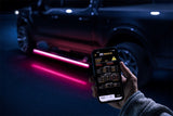 AMP Research PowerStep Vision Lighted Electric Running Boards for 2021-2025 Ford F-150 Crew Cab