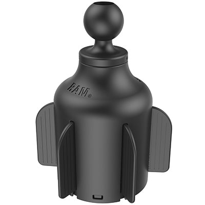 RAM Stubby Drink Cup Base with 1 Inch Ball – Compatible with Jeep Wrangler, Ford F-150, Chevrolet Silverado, Toyota Tacoma, and more
