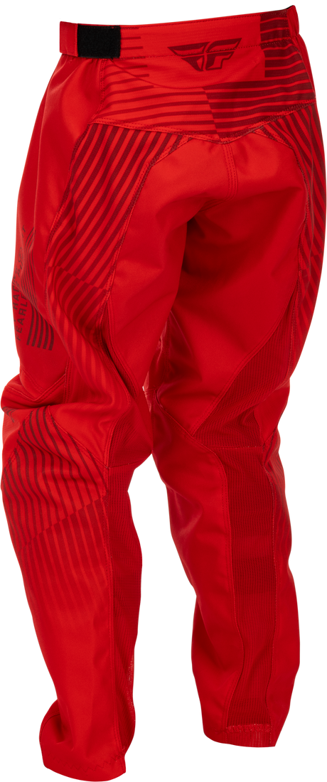 Fly Racing Youth F 16 Pants Red Size 22 – Durable Off-Road Motorcycle Riding Gear for Kids