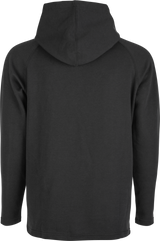 Fly Racing Weekender Pullover Hoodie Black/White XL - Comfortable and Stylish Motorcycle Apparel