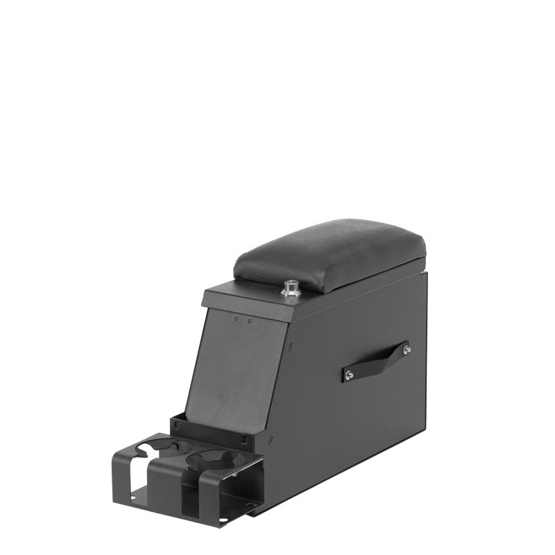 Tuffy Products Series II Center Console 6.5 Inch Black - Secure Steel Storage Solution
