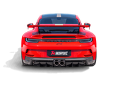 Akrapovic Rear Carbon Fiber Diffuser for 2021-2022 Porsche 911 GT3 (992) – Matte Finish