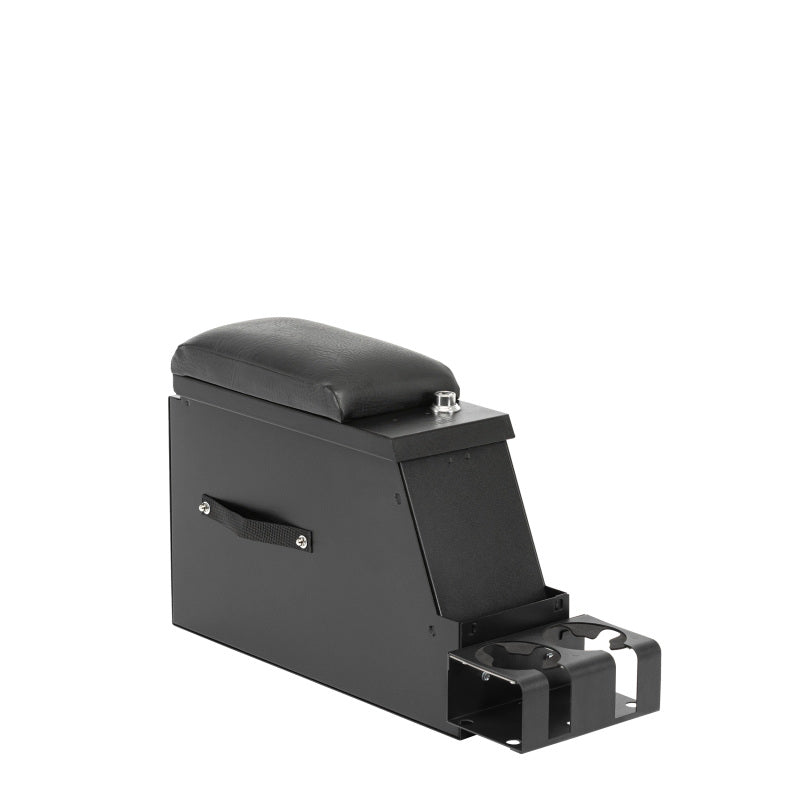 Tuffy Products Series II Center Console 6.5 Inch Black - Secure Steel Storage Solution