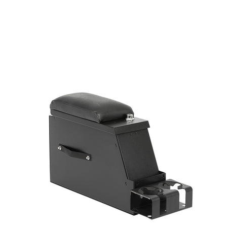 Tuffy Products Series II Center Console 6.5 Inch Black - Secure Steel Storage Solution
