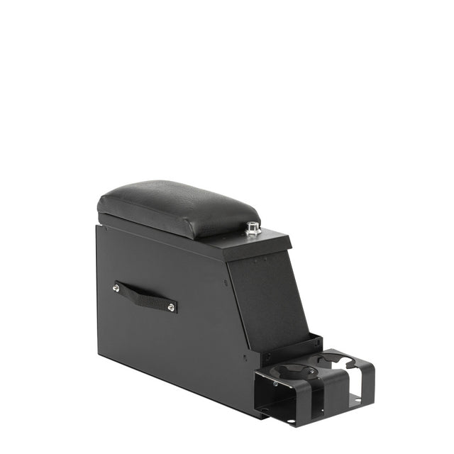 Tuffy Products Series II Center Console 6.5 Inch Black - Secure Steel Storage Solution
