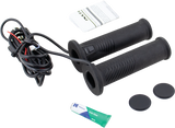 KOSO Artemis Heated Grips 7/8" to 1 inch (130mm) Pair with Temperature Control for Motorcycle and ATV