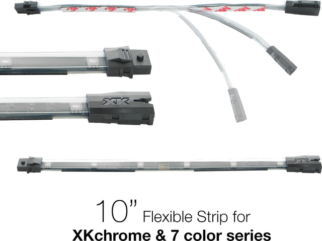 XK GLOW 10-inch Flex LED Strip for 2nd Generation XK Chrome & 7-Color Series Vehicles