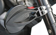 AXIA MODCSM-BK 4.0-Inch Panoramic Side Mirror with Clamp Mount for Cars and Trucks