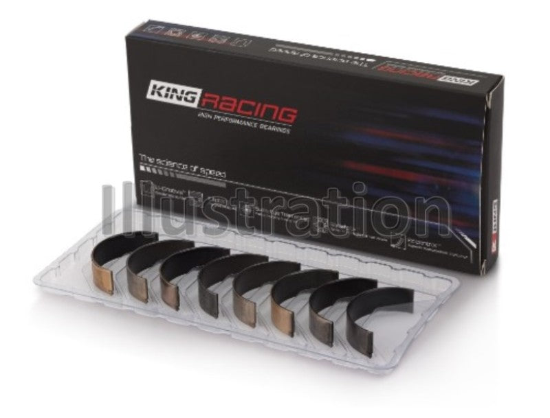 King Engine Bearings Subaru FB20 Housing Bore +.003in pMaxBlack Coated Connecting Rod Bearing Set