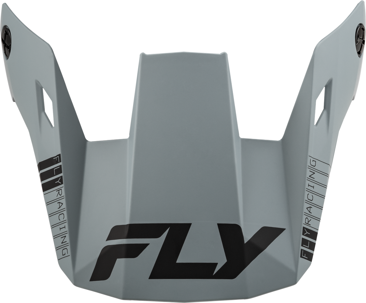 Fly Racing Youth Rayce Helmet Visor Matte Grey for Youth Off-Road Motorcycles