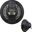CYRON Headlight 7" Beast with Daytime Running Light for Harley, Honda, and Yamaha Motorcycles - Model ABIG7B2-BN