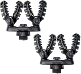 KOLPIN Rhino Grip XLR Double LINQ - Heavy-Duty ATV and UTV Gear Mount with Adjustable Clamps