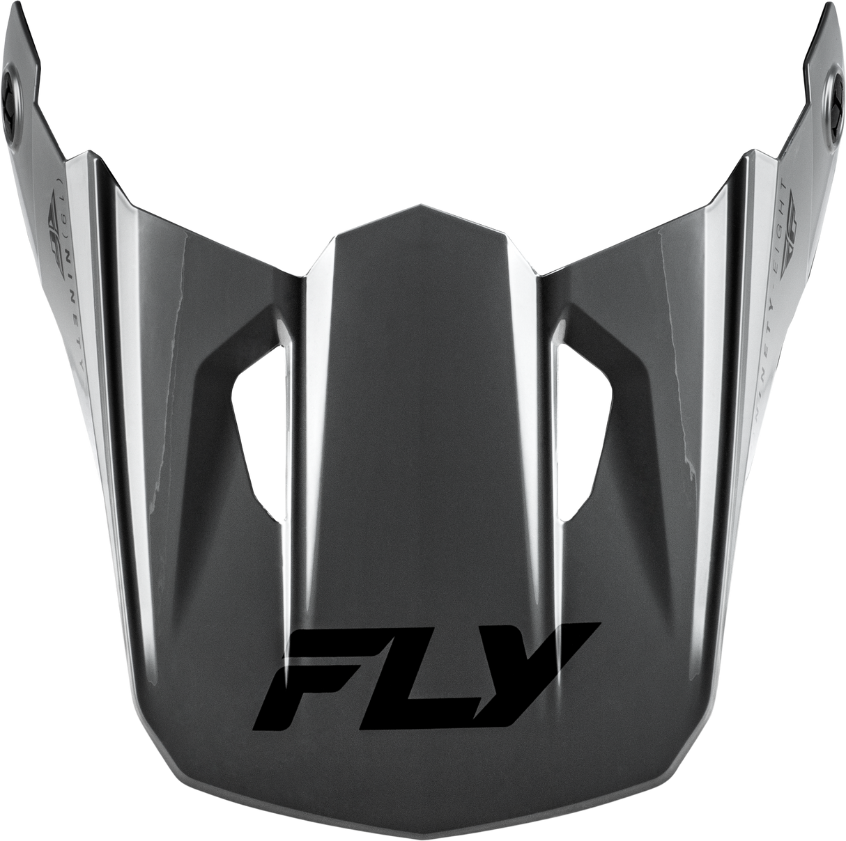 Fly Racing Kinetic Verdict Helmet Visor Grey/Black/White for Off-Road Motorcycles, XL/2X