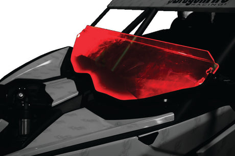 DragonFire Racing Windshield Light - Red for Powersports Vehicles Part #522034