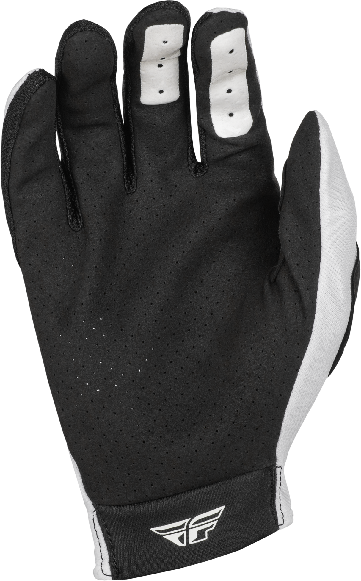 Fly Racing Lite Gloves White/Black 3X-Large for Offroad MX Riding