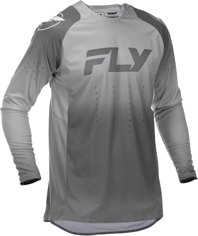 Fly Racing Evolution DST Jersey White/Grey Large for Mountain Biking and Cycling